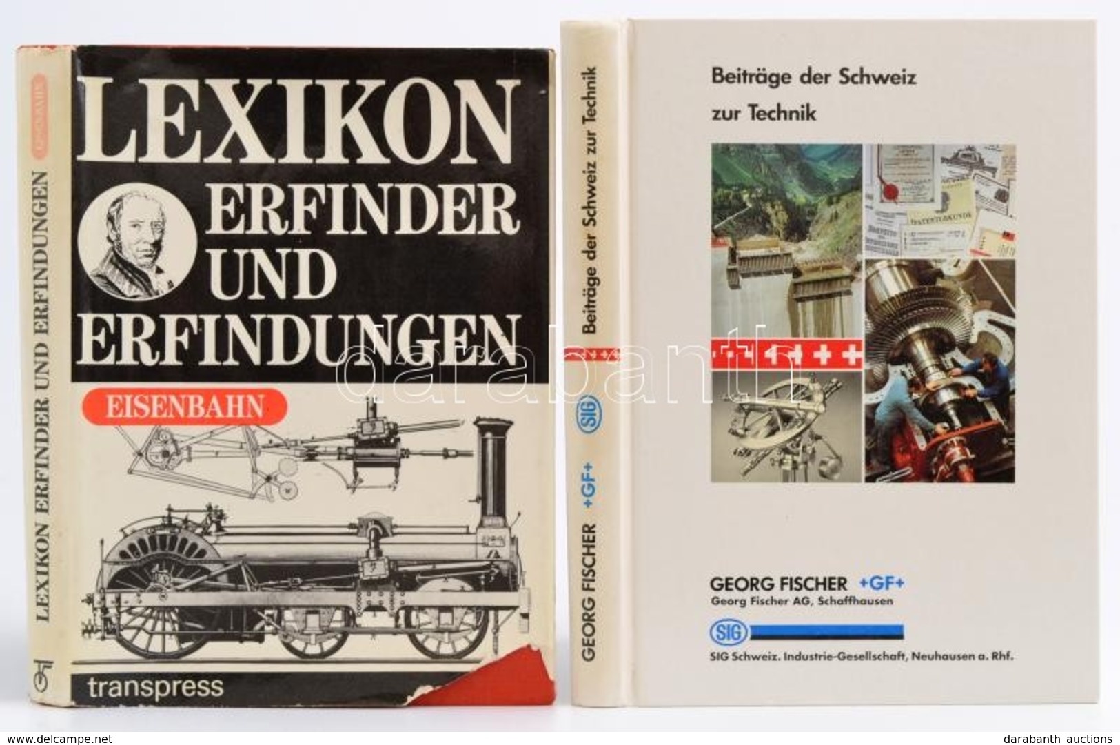 Beiträge Der Schweiz Zur Technik. Schaffhausen, 1991, Georg Fischer AG. Német Nyelven. Kiadói Kartonált Papírkötés, Jó á - Non Classés