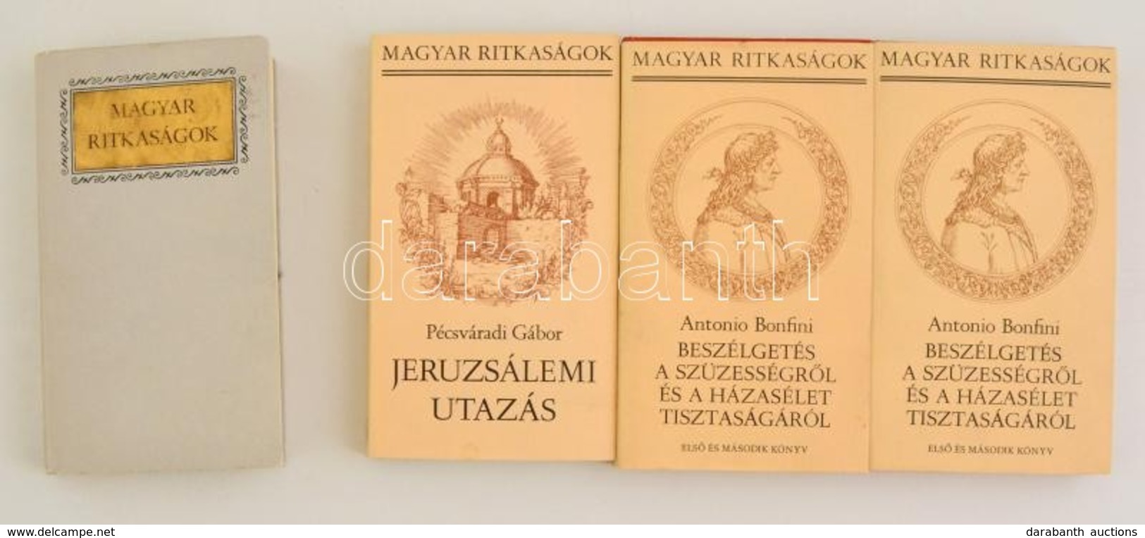 4 Kötet A Magyar Ritkaságok Sorozatból - Sin Clasificación