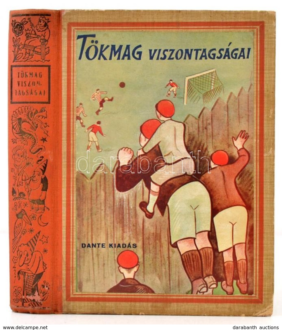 [Z. Tábori Piroska]: Tökmag Viszontagságai. Elmeséli Piroska Néni. Kolozsvári Sándor Rajzaival. Bp.,[1934],Dante,(Pátria - Sin Clasificación