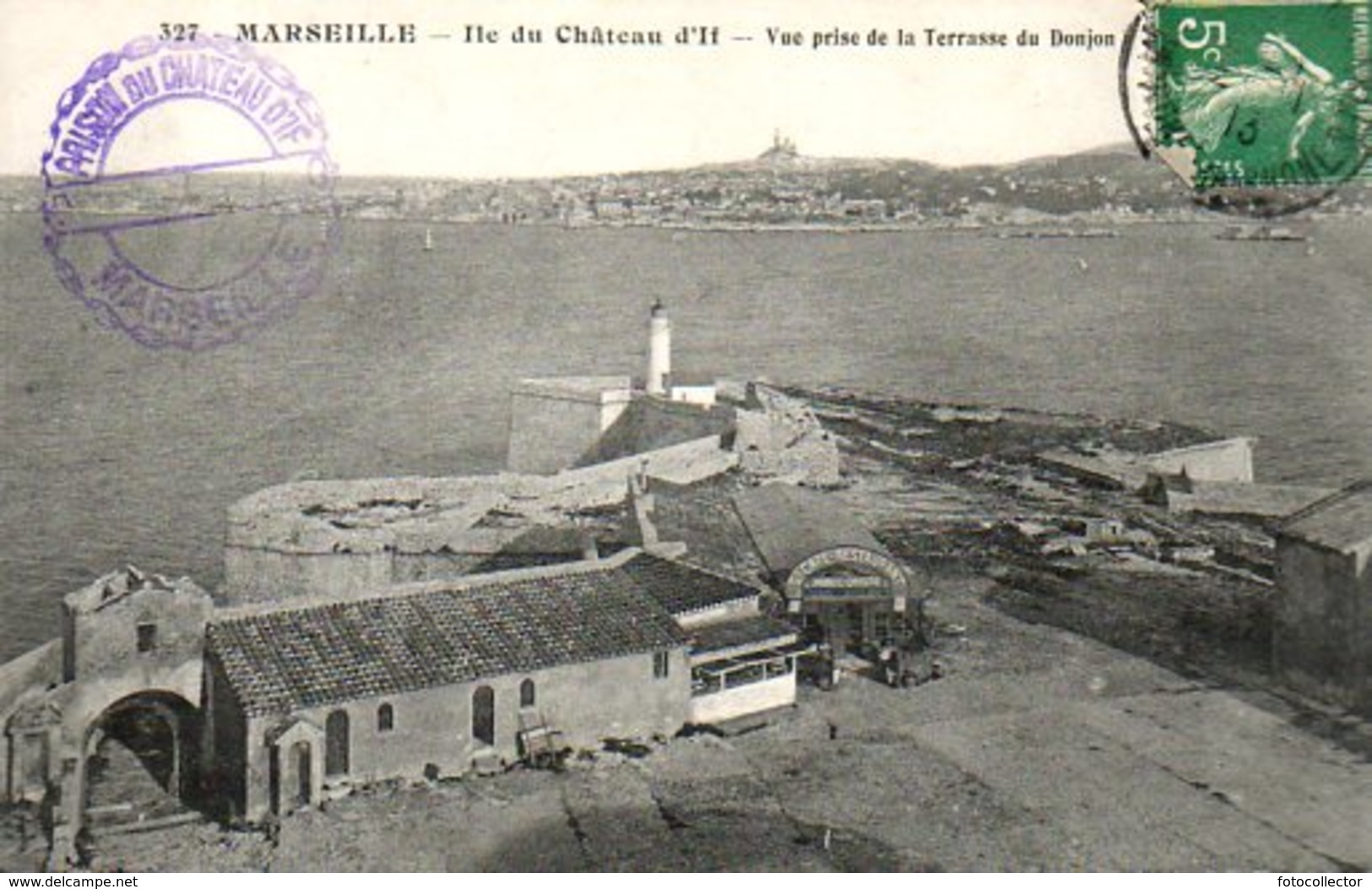 Marseille : Île Du Château D'If Vue Prise De La Terrasse Du Donjon (13) - Château D'If, Frioul, Iles ...