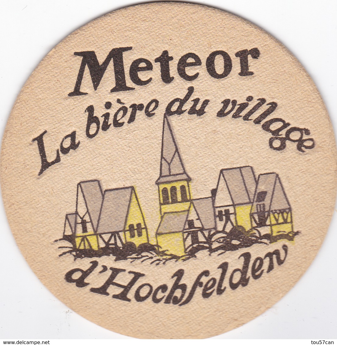 BRASSERIE DE ET A HOCHFELDEN - BAS-RHIN - (67) - SOUS-BOCK. - Sotto-boccale