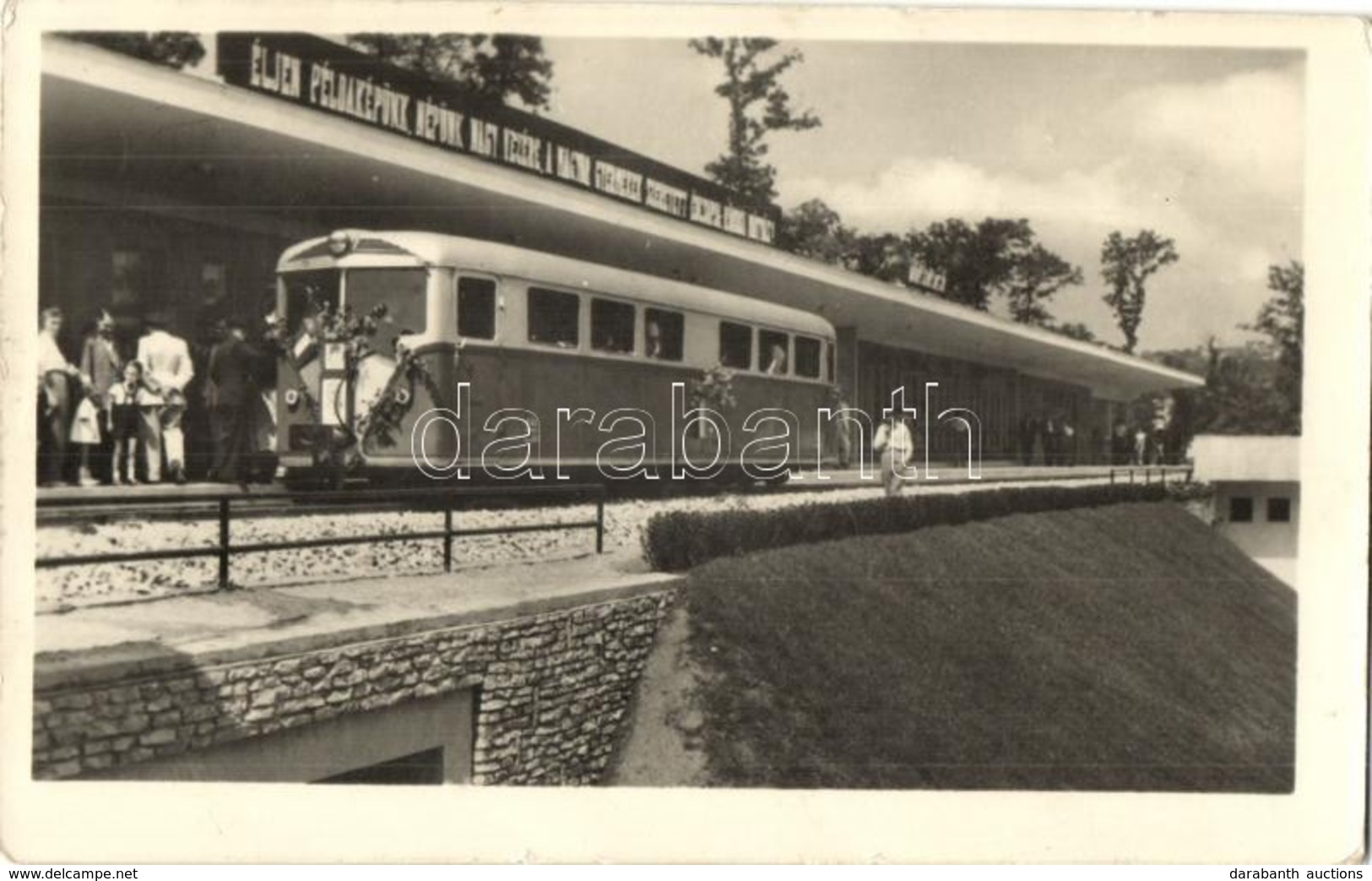 ** * 90 Db Modern Fekete-fehér Magyar Városképes Lap Az 1950-es és 60-as évekből / 90 Modern Black-and-white Hungarian T - Non Classés