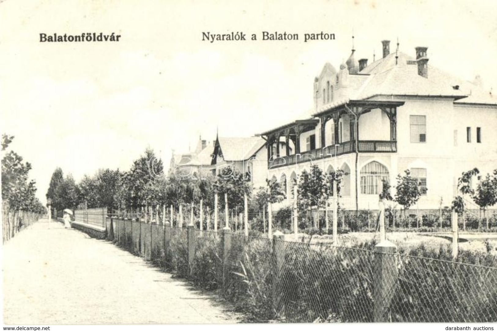 ** T2/T3 Balatonföldvár, Nyaralók A Balaton Parton, Villák. Kiadja Gerendai Gyula 211. (r) - Sin Clasificación