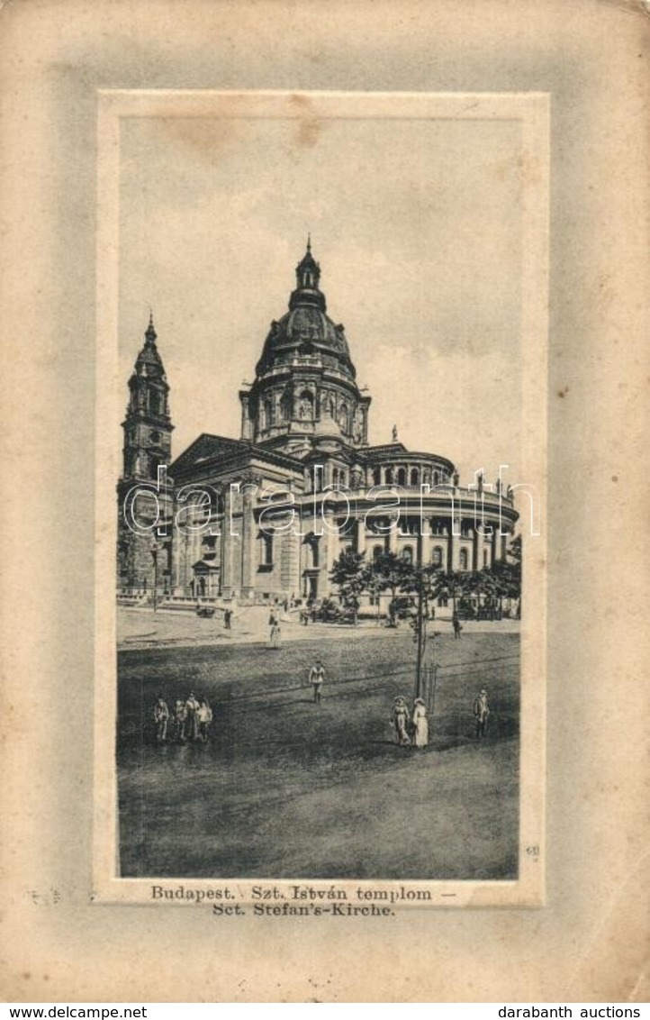 T3 1911 Budapest V. Szent István Templom, Bazilika (EB) - Sin Clasificación