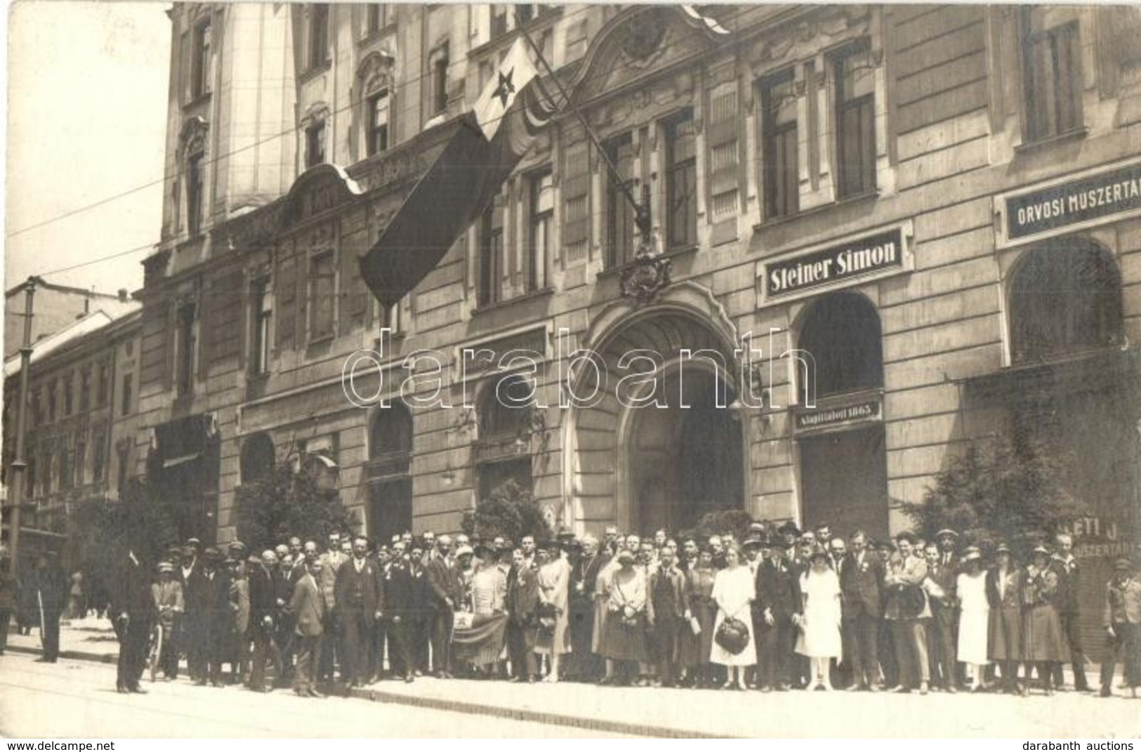 ** T2 Budapest XIV. Thököly út, Magyar Országos Eszperantó Egyesület Székháza, Brucker Béla, Steiner Simon üzlete, Orvos - Sin Clasificación