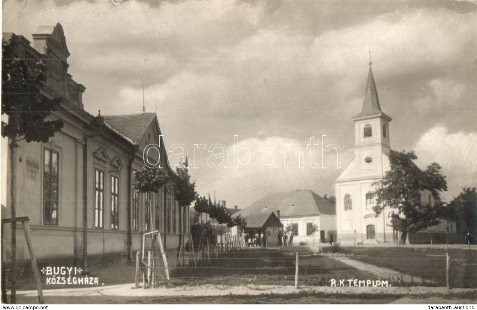 T2/T3 Bugyi, Községháza, Római Katolikus Templom. Photo (EK) - Sin Clasificación