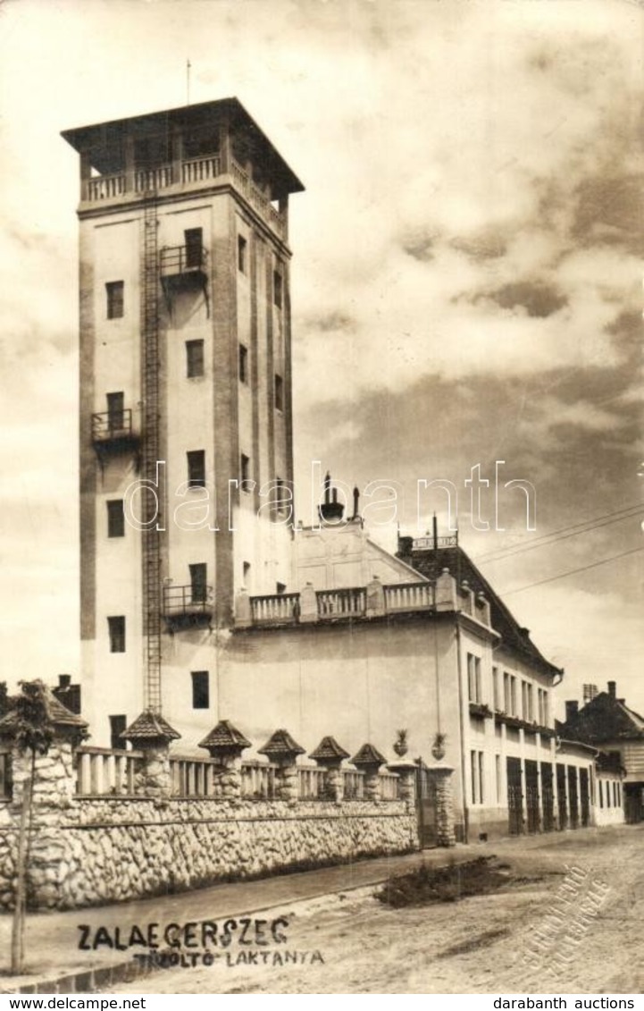 * T2/T3 1933 Zalaegerszeg, Tűzoltó Laktanya. Serényi Photo (Rb) - Non Classés