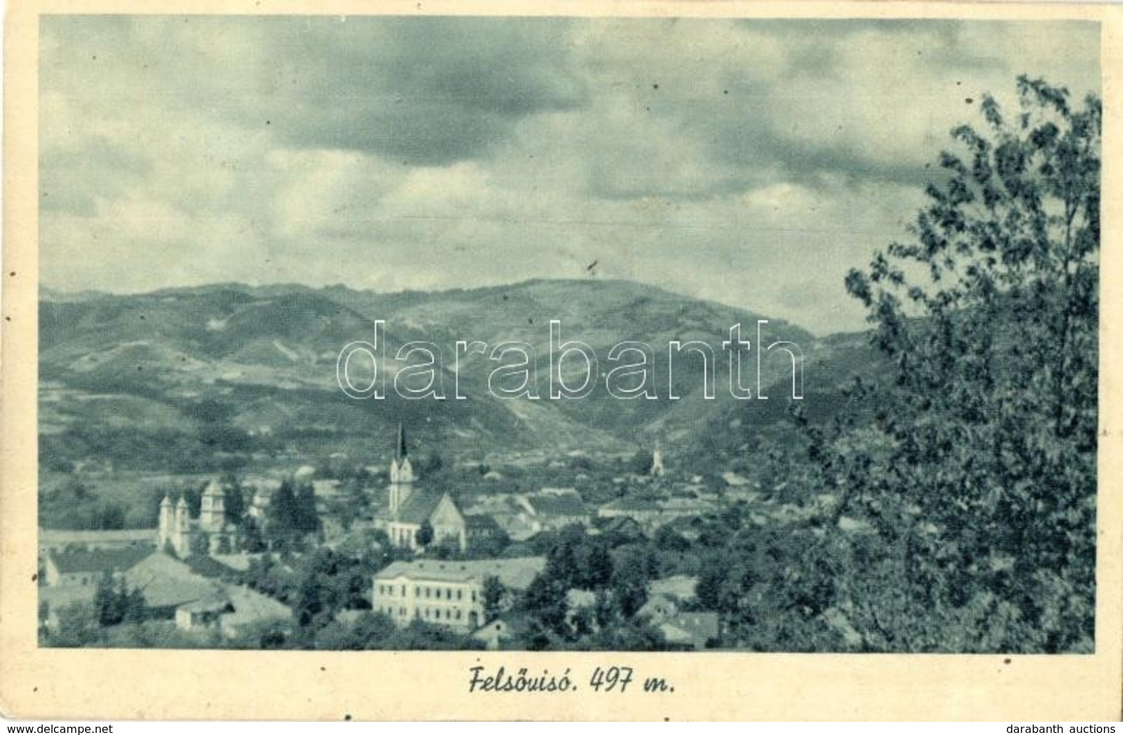 T2/T3 Felsővisó, Viseu De Sus (Máramaros, Maramures); Látkép. Kühne Gábor Felvétele, Kiadja Zemba K. / General View - Sin Clasificación