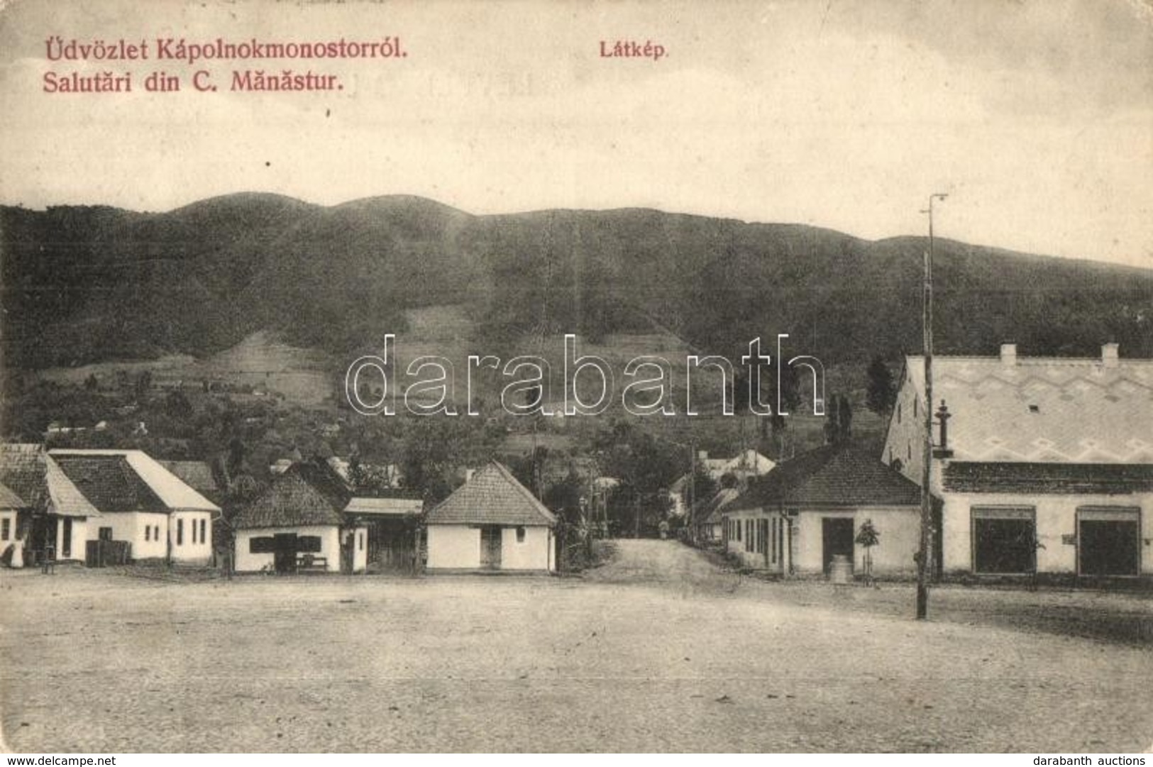 T2/T3 Kápolnokmonostor, Copalnic-Manastur; Utcakép, Házak. Kiadja Sztupár Elek / Street View, Houses (EK) - Sin Clasificación