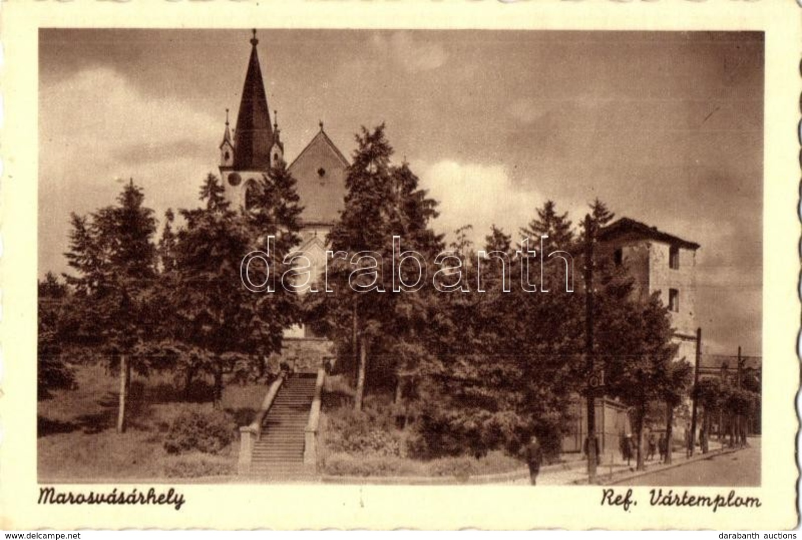 ** T2 Marosvásárhely, Targu Mures; Református Vártemplom. Kiadja Petri Károly / Calvinist Castle Church - Non Classés