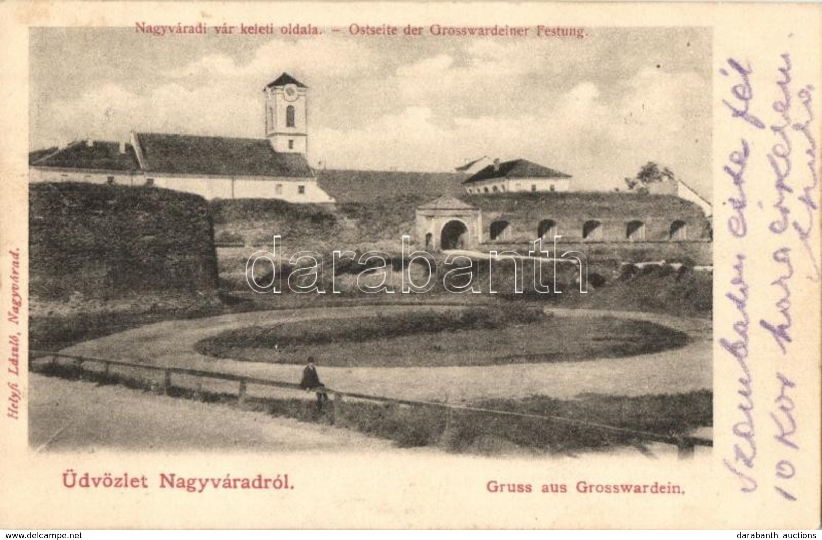 T2 1902 Nagyvárad, Oradea; Nagyváradi Vár Keleti Oldala. Kiadja Helyfi László / Ostseite Der Grosswardeiner Festung / Ca - Non Classés