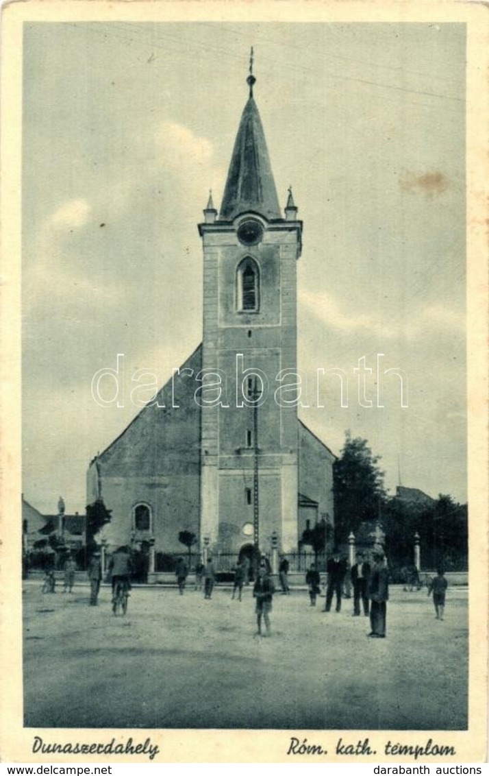 T2/T3 Dunaszerdahely, Dunajská Streda; Római Katolikus Templom, Kerékpár / Catholic Church, Bicycle (EK) - Non Classés