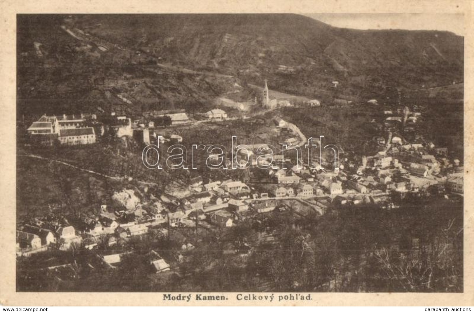 ** T2 Kékkő, Blauenstein, Modry Kamen; Celkovy Pohlad. Fotograf Mares / Látkép / General View - Non Classés