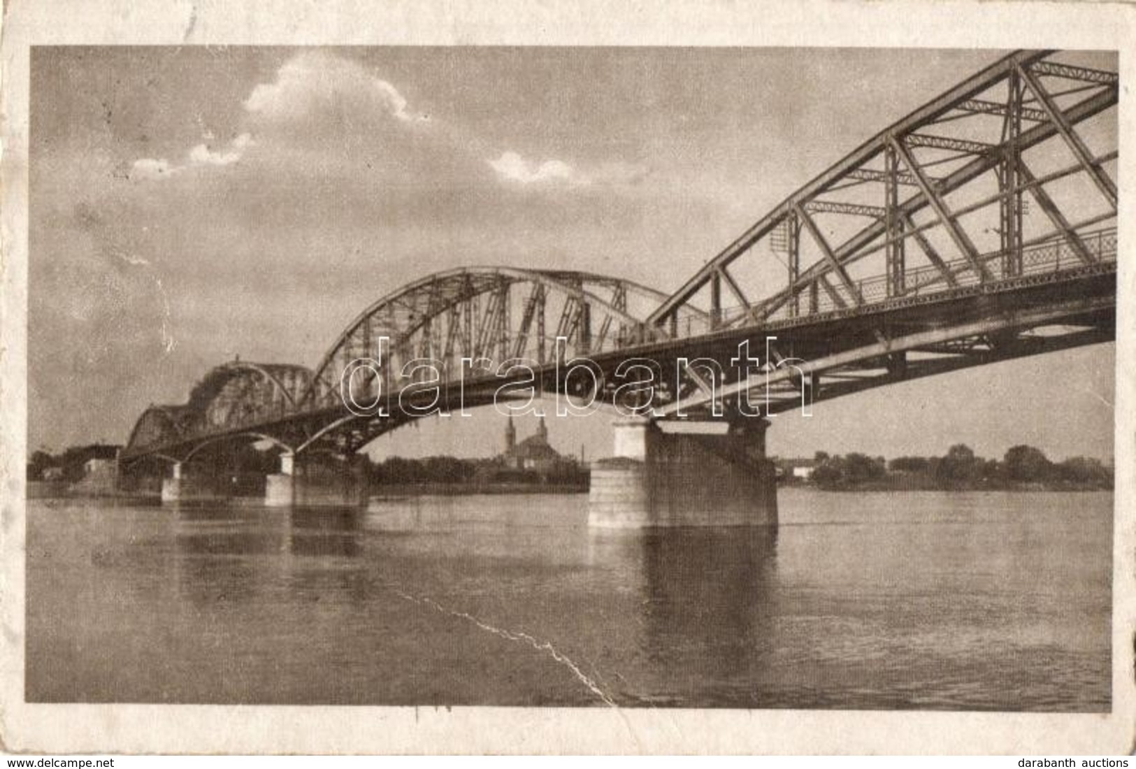 T2/T3 Komárom, Komárno; Nagy Duna Híd / Dunajsky Most / Große Donaubrücke / Danube Bridge (fa) - Sin Clasificación