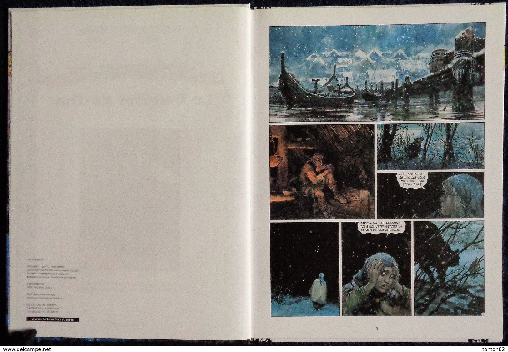 G. Rosinski - Y. Sente - THORGAL 31 - Le Bouclier De Thor - Le Lombard - ( E.O. 2008 ) . - Thorgal