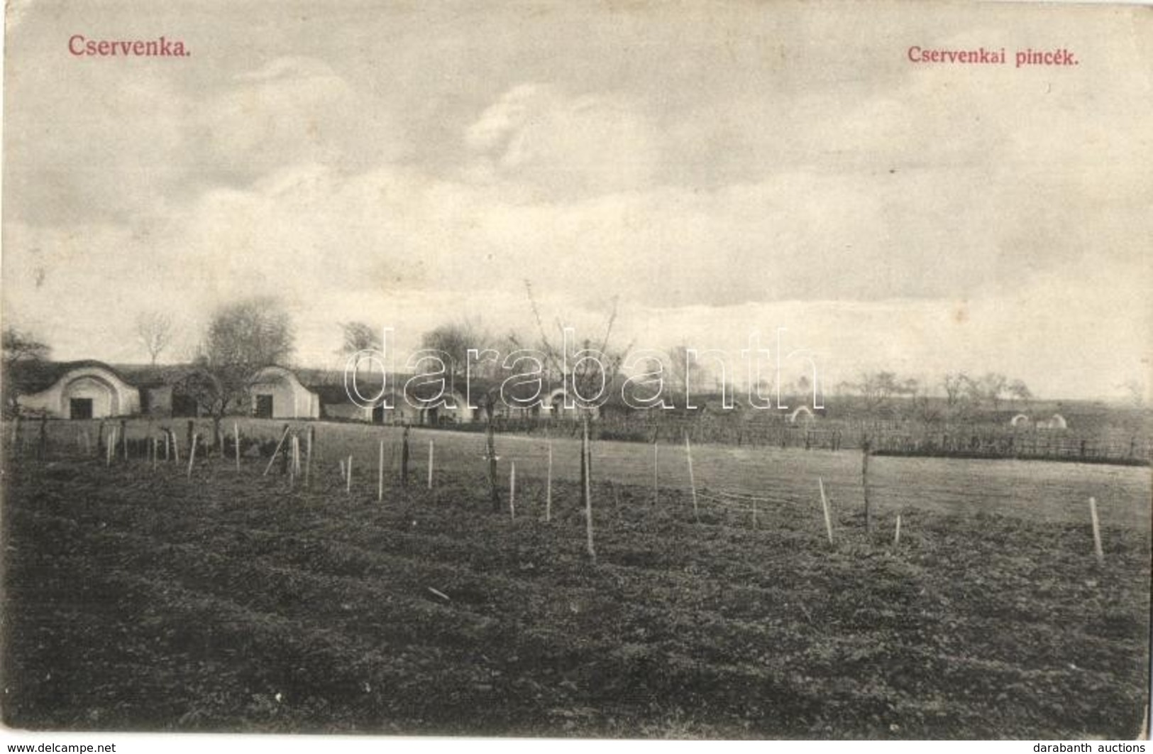 ** T2/T3 Cservenka, Crvenka; Cservenkai Pincék, Borpincék, Szőlészet. Kiadja Geyer László / Vineyards, Wine Cellars (EK) - Non Classés