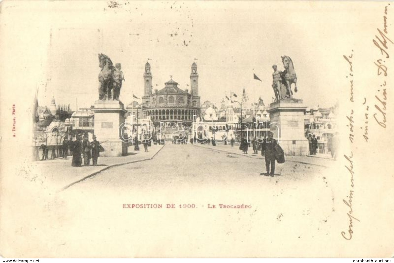 T2 1900 Paris, Exposition Universelle, Le Trocadero - Ohne Zuordnung