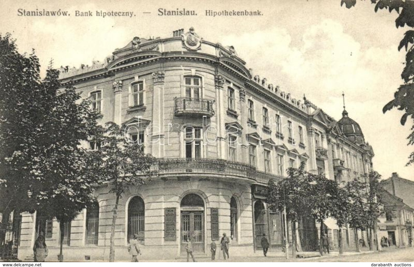 ** T2 Ivano-Frankivsk, Stanislawów, Stanislau; Bank Hipoteczny / Hipothekenbank / Mortgage Bank - Sin Clasificación