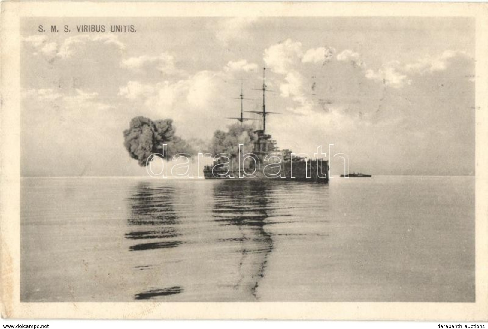 T2/T3 1914 SMS Viribus Unitis Az Osztrák-Magyar Haditengerészet Tegetthoff-osztályú Csatahajója / WWI Austro-Hungarian N - Sin Clasificación