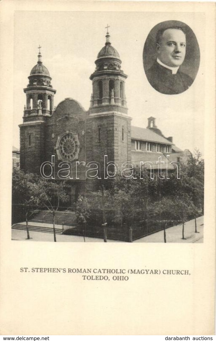 ** T1 Toledo (Ohio), St. Stephen's Roman Catholic (magyar) Church (Hungarica / Hungarika) - Sin Clasificación