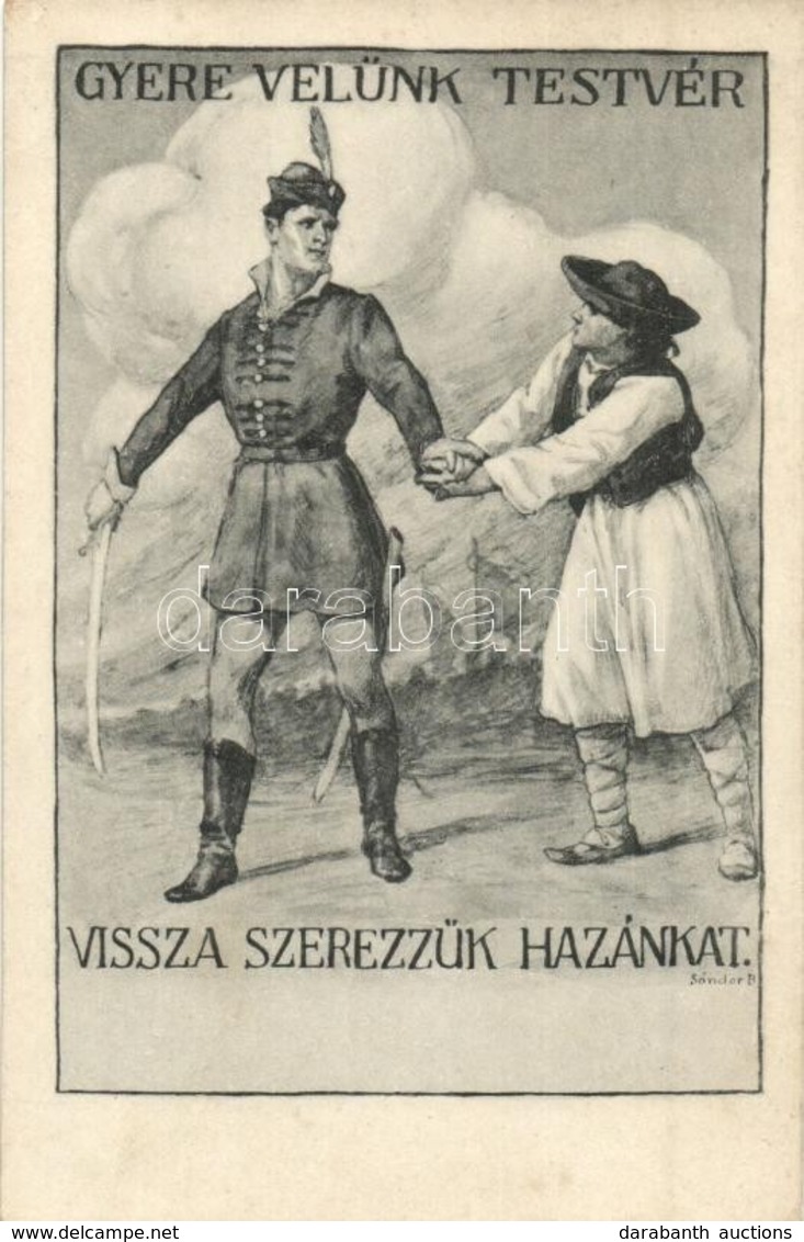 ** T2 Gyere Velünk Testvér, Visszaszerezzük Hazánkat! Kiadja Magyarország Területi Épségének Védelmi Ligája / Hungarian  - Zonder Classificatie