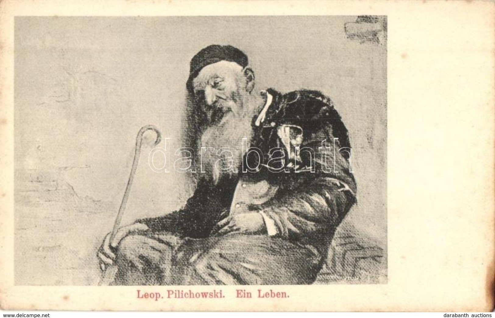 ** T2/T3 Ein Leben / Jewish Man. Judaica S: Leopold Pilichowski - Non Classés