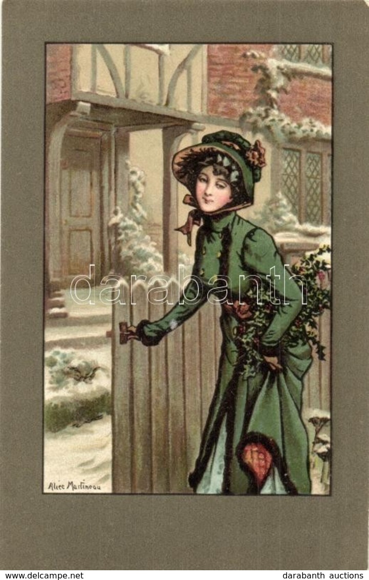 ** T1 Lady. M. M. Vienne Nr. 284. Litho S: Alice Martineau - Sin Clasificación