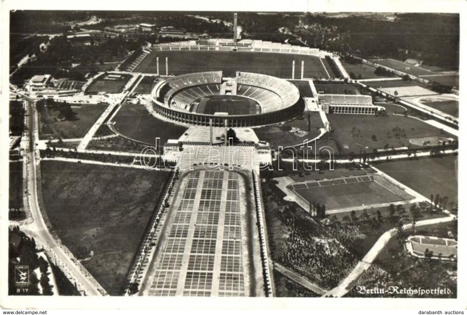 T2 1936 Berlin, Olympische Spiele, Reichsportfeld / Summer Olympics In Berlin, So. Stpl - Ohne Zuordnung