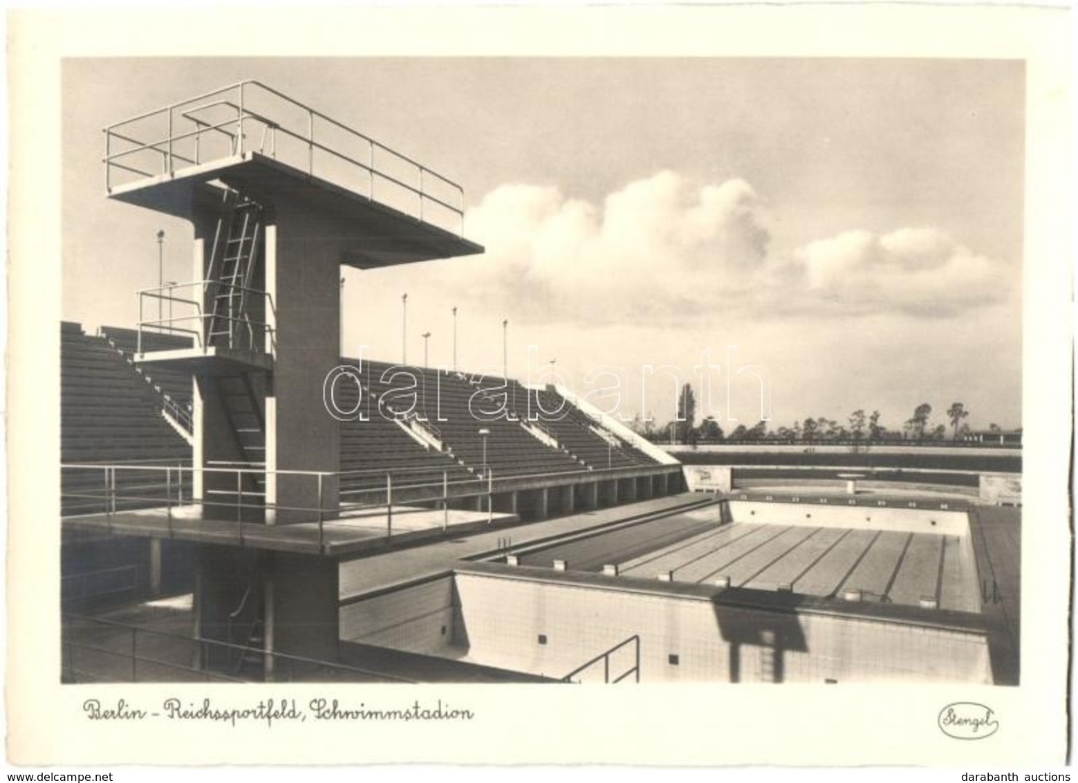 * T2 1936 Berlin Reichssportfeld, Schwimmstadion / Olympic  Stadium For Swimming - Non Classés