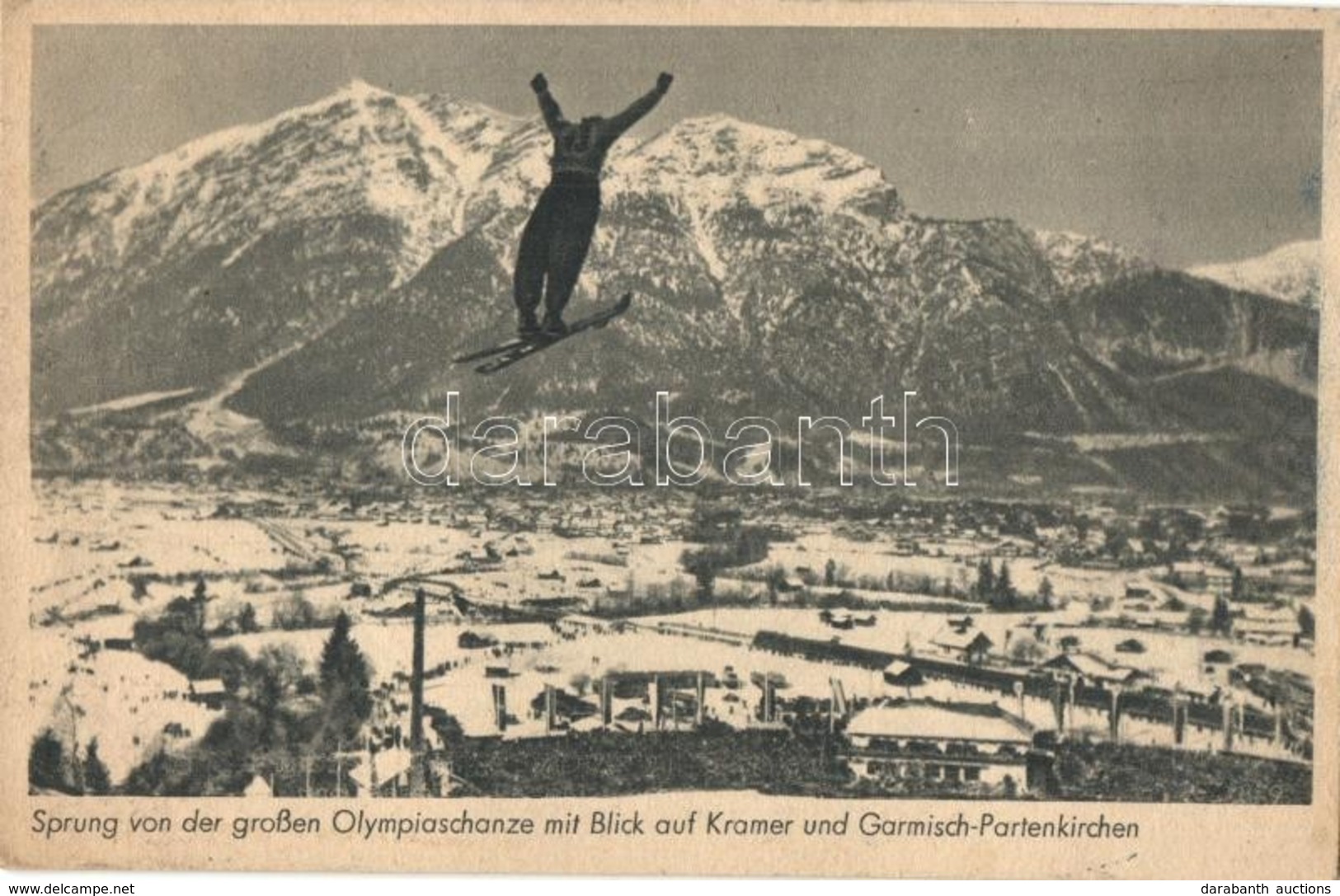 ** T2/T3 Sprung Von Der Grossen Olympiaschanze Mit Blick Auf Kramer Und Garmisch-Partenkirchen / Jump From The Big Olymp - Sin Clasificación