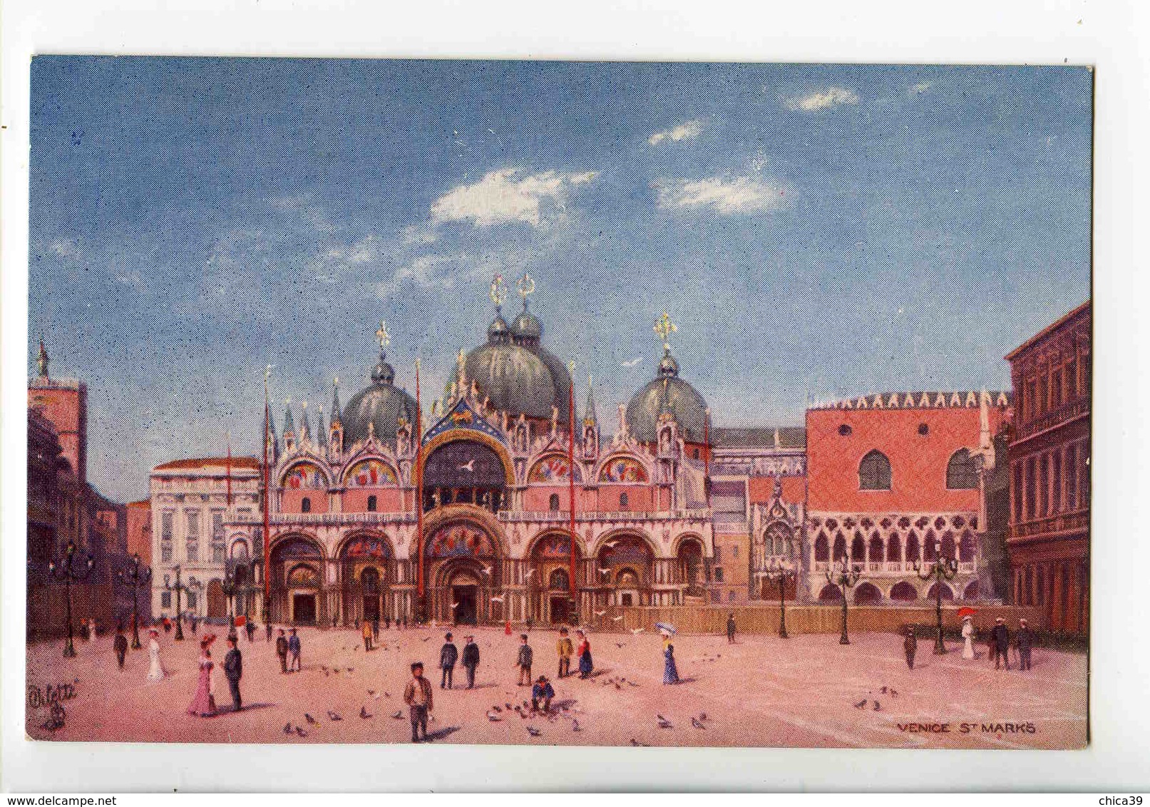 C  201  -   Venezia  -  Piazza San Marco  -  Tuck - Venezia (Venice)