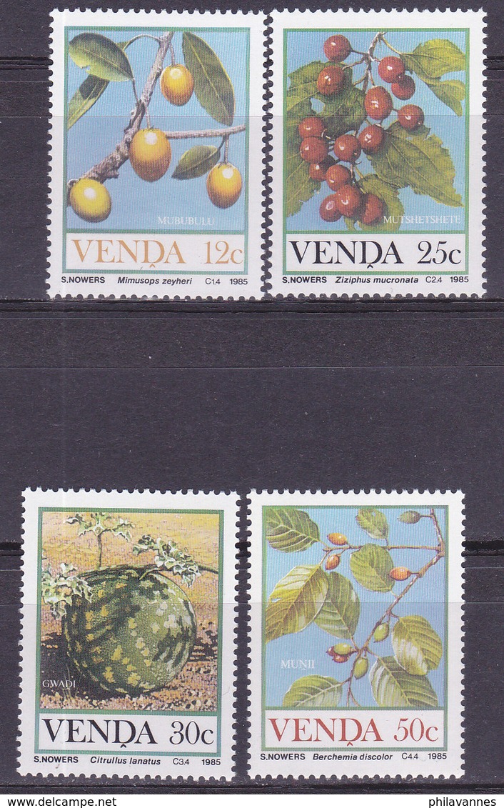 VENDA,  N°112/115, 1985, Cote 3€ , Arbres ( W1903/084) - Venda