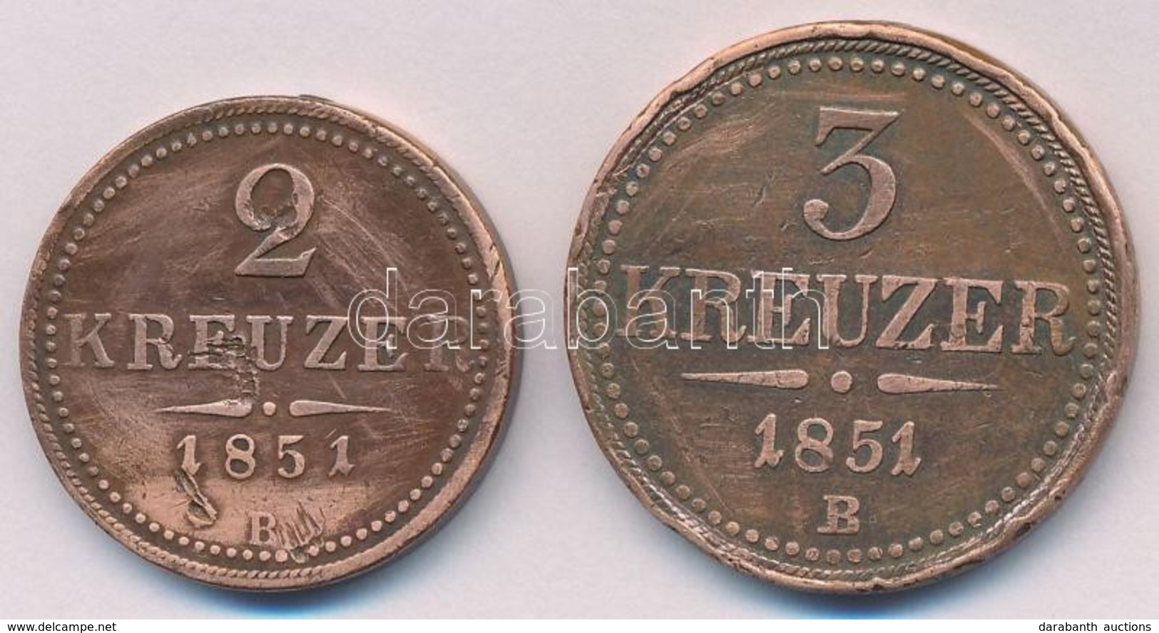 1851B 2kr Cu + 3kr Cu T:2- Ph., ü., Karc
Adamo M5, M6 - Sin Clasificación