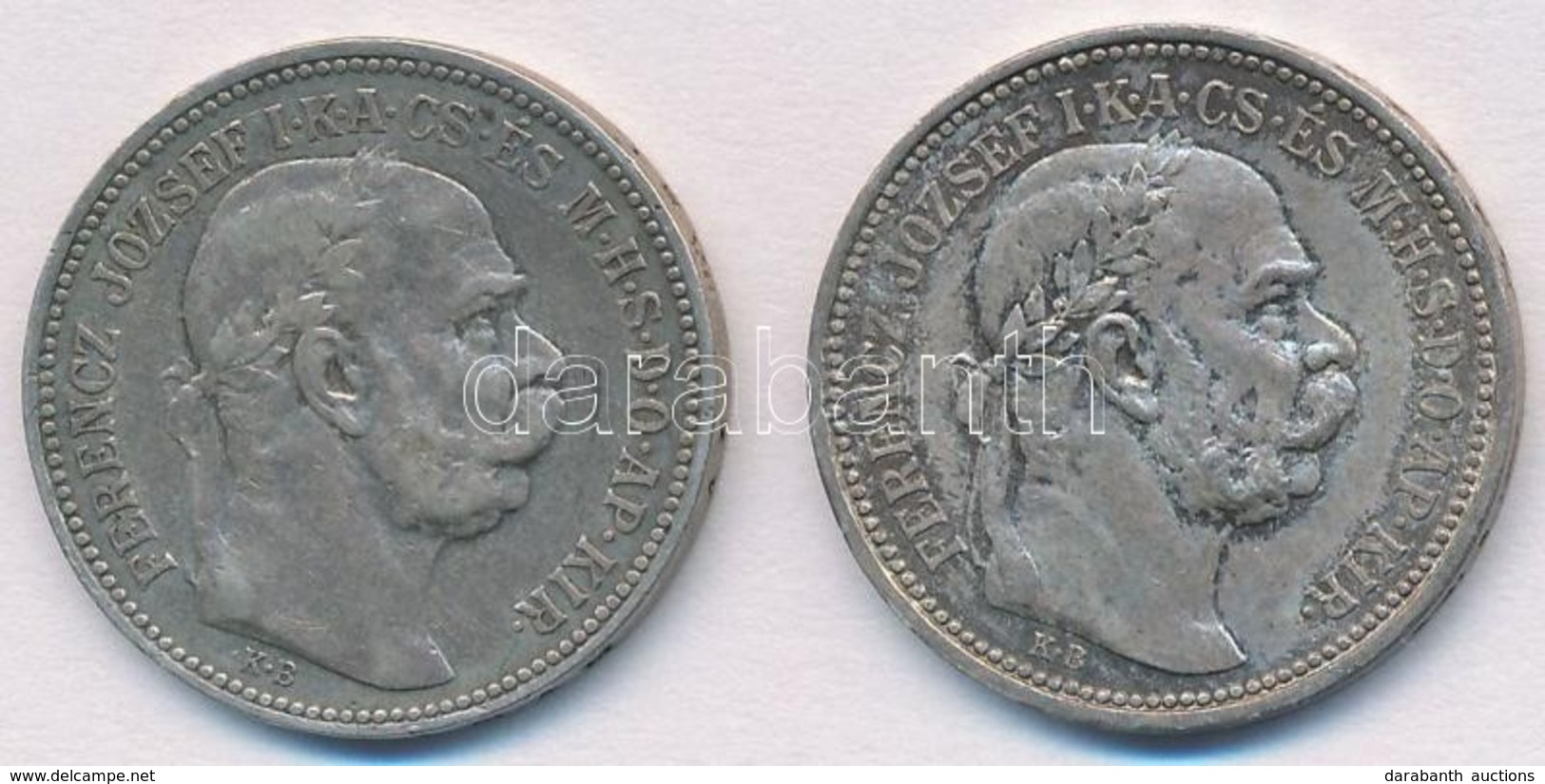 1915KB 1K Ag 'Ferenc József' (2x) T:1-,2 Patina
Adamo K5.1 - Non Classés