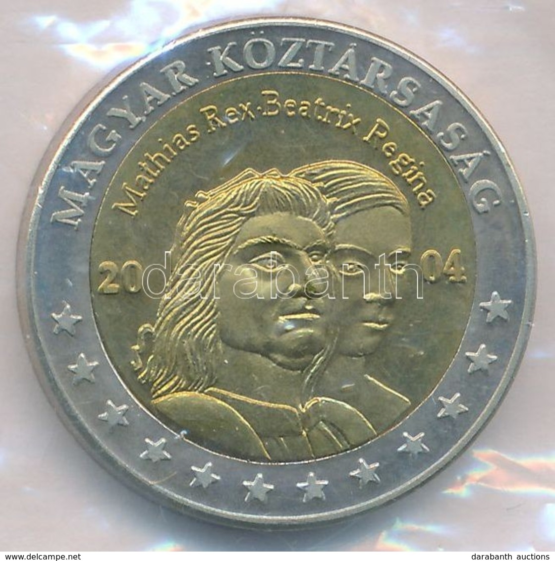 2004. 2EUR 'Mátyás Király - Phoenix Vitorlás' Próbaveret T:1- - Sin Clasificación