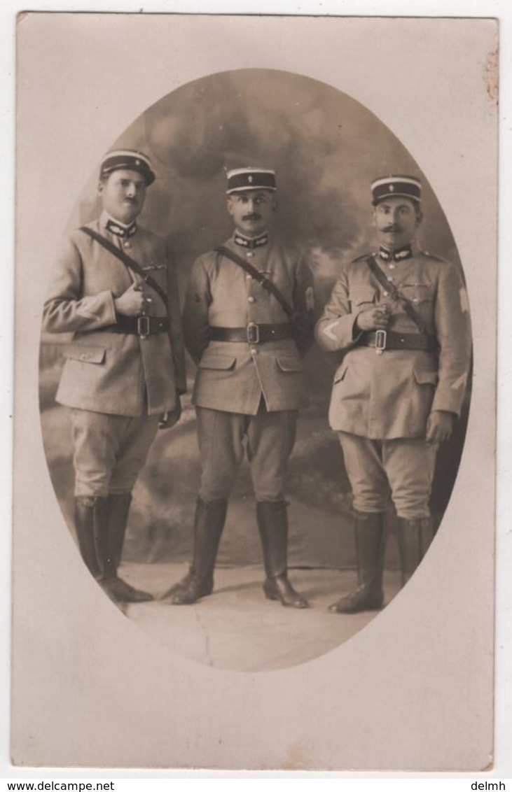 Carte Photo 54 TOUL Gendarmerie Gendarmes Par Royer - Toul