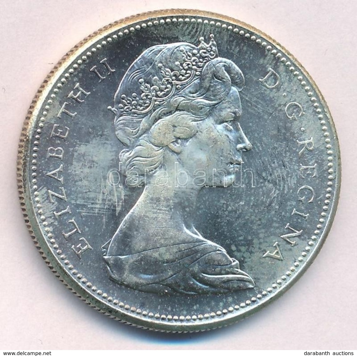 Kanada 1967. 1$ Ag 'II. Erzsébet' T:2
Canada 1967. 1 Dollar Ag 'Elizabeth II' C:XF
Krause KM#70 - Sin Clasificación