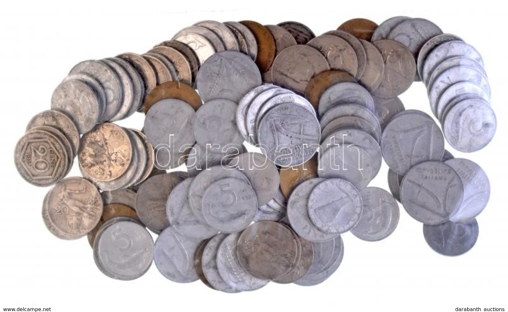 Olaszország ~1920-1950. 116db-os érme Tétel T:vegyes
Italy ~1920-1950. 116pcs Of Coins C:mixed - Sin Clasificación