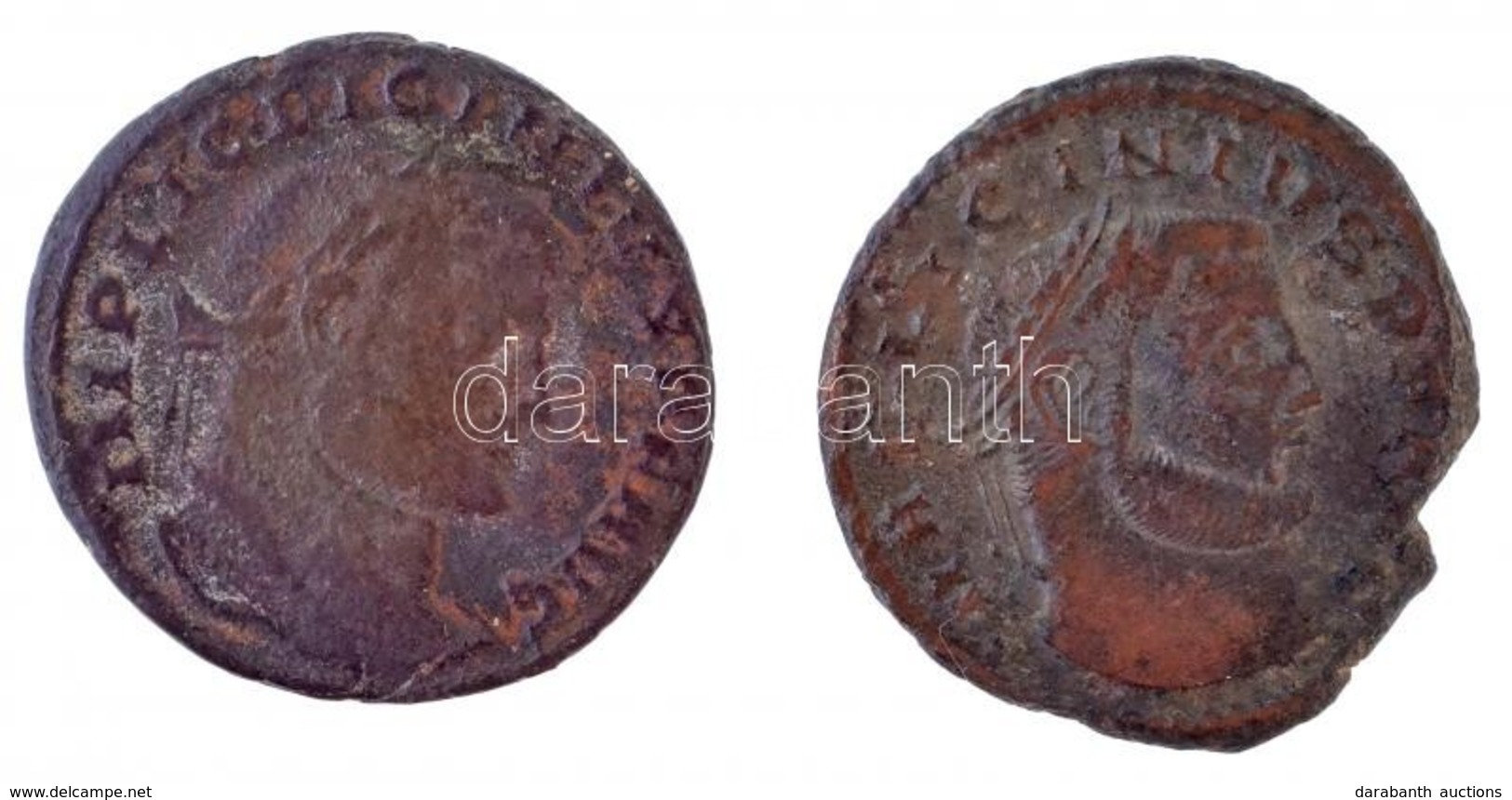 Római Birodalom 2db-os Vegyes I. Licinius Rézpénz Tétel T:2-
Roman Empire 2pcs Of Various Copper Coins From Licinius I C - Non Classés