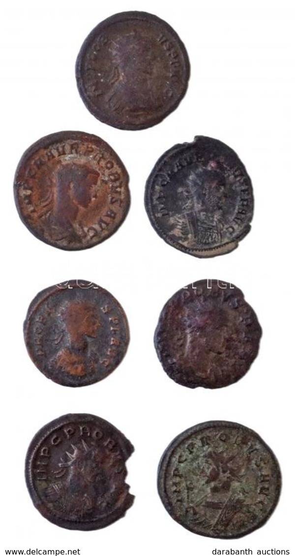 Római Birodalom 7db-os Vegyes Probus Rézpénz Tétel T:2-
Roman Empire 7pcs Of Various Copper Coins From Probus C:VF - Non Classés