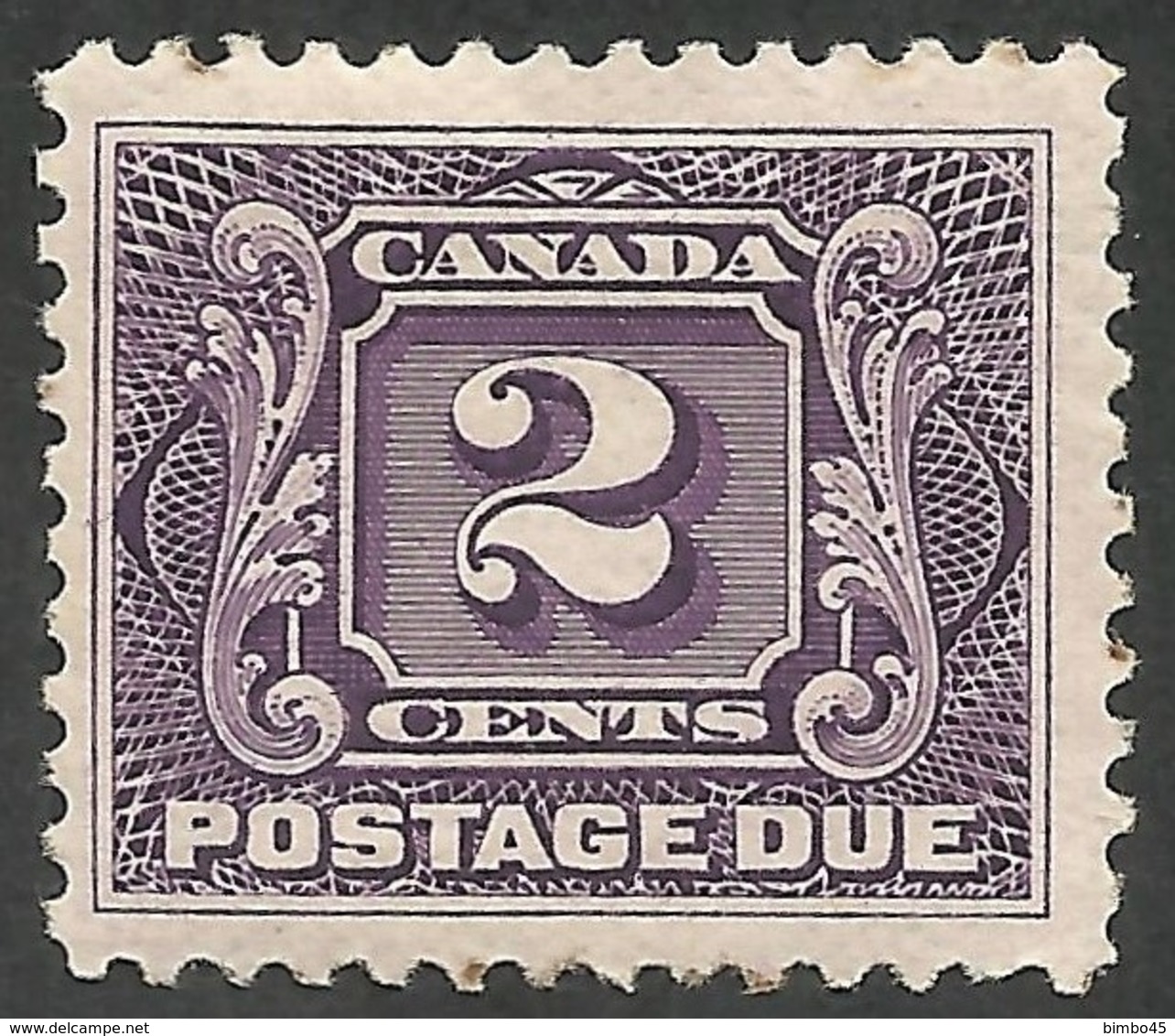 - CANADA-- POSTAGE DUE --1924 MLH - Portomarken