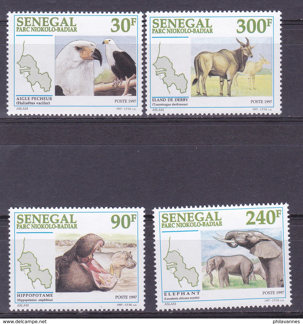 SENEGAL,   N°1230/1233 , Cote 5€ ,animaux ( W1903/094) - Senegal (1960-...)