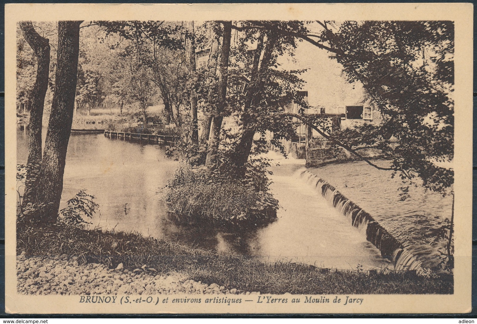 BRUNOY L'Yerres Au Moulin De Jarcy - Brunoy