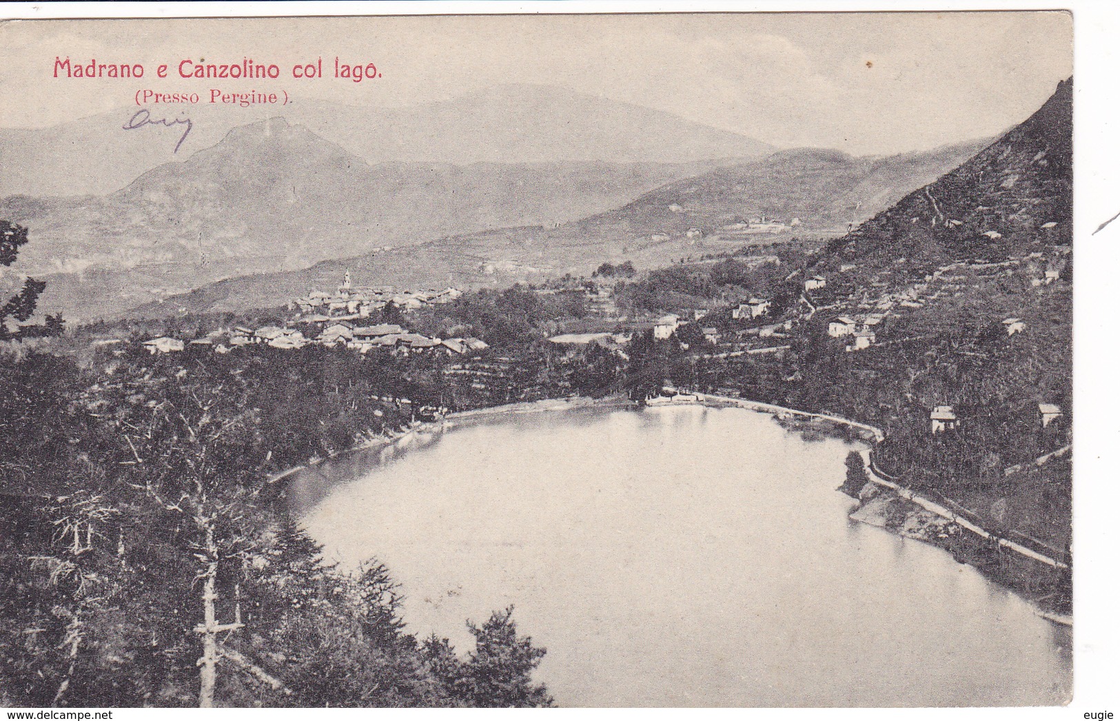 464/ Madrano E Canzolino Col Lago, 1915 Feldpost - Andere & Zonder Classificatie