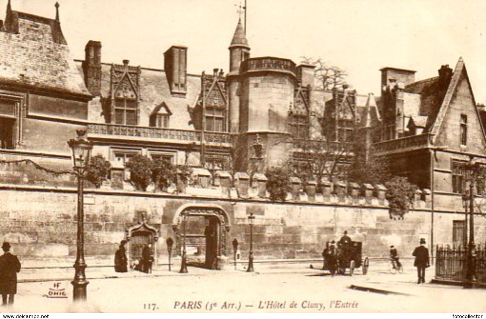 Paris 05 : L'entrée De L'Hôtel De Cluny (Musée Du Moyen Age) - Arrondissement: 05