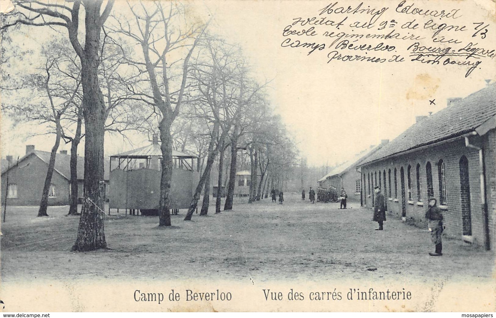 Camp De Beverloo - Vue Des Carrés D'Infanterie - Leopoldsburg (Camp De Beverloo)