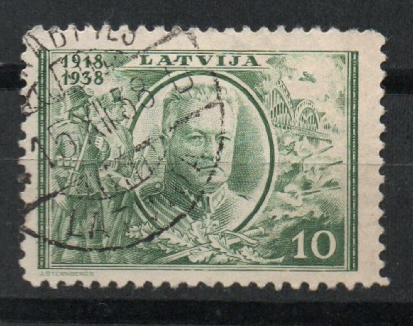 Latvia. 1938. General J. Balodis. - Latvia