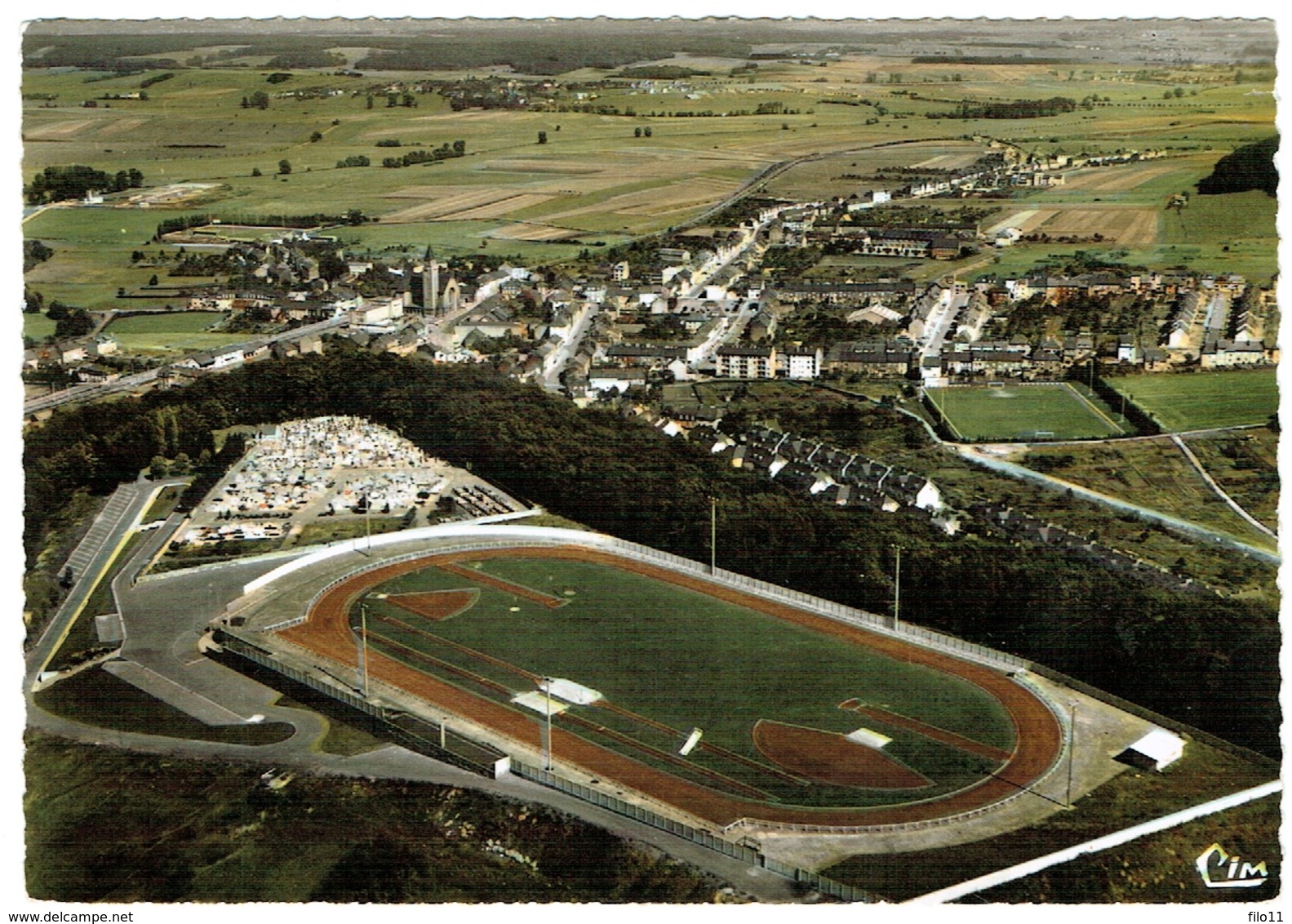 Schifflange Vue Aérienne 34-73 Parc Des Sports  A (Combier Imp,Macon) - Esch-sur-Alzette