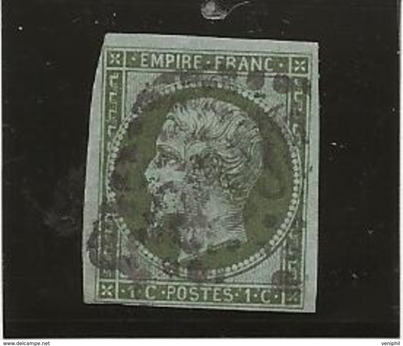 NAPOLEON III  NON DENTELE - N° 11 OBLITERE - FILETS PRESENTS SUR LES 4 COTES  TB  - COTE : 90 € - 1853-1860 Napoleone III