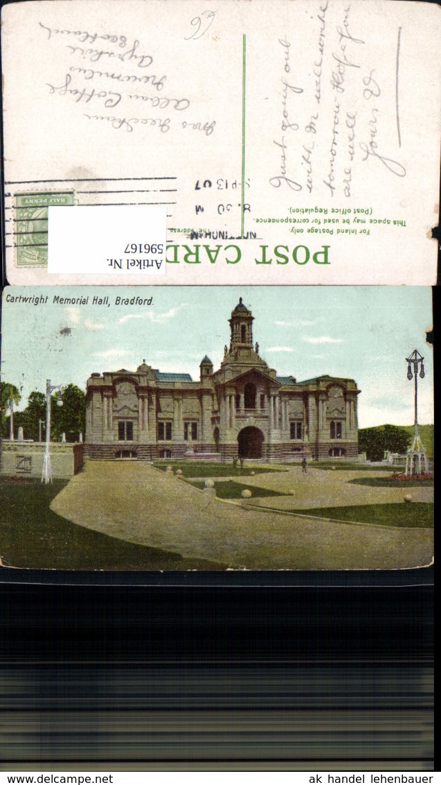 596167,Cartwright Memorial Hall Bradford United Kingdom - Sonstige & Ohne Zuordnung